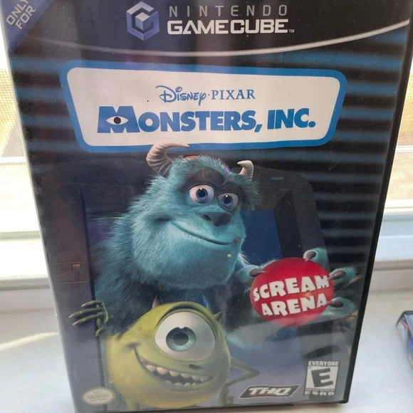 Video Games Consoles Nintendo Gamecube Monsters Inc Scream